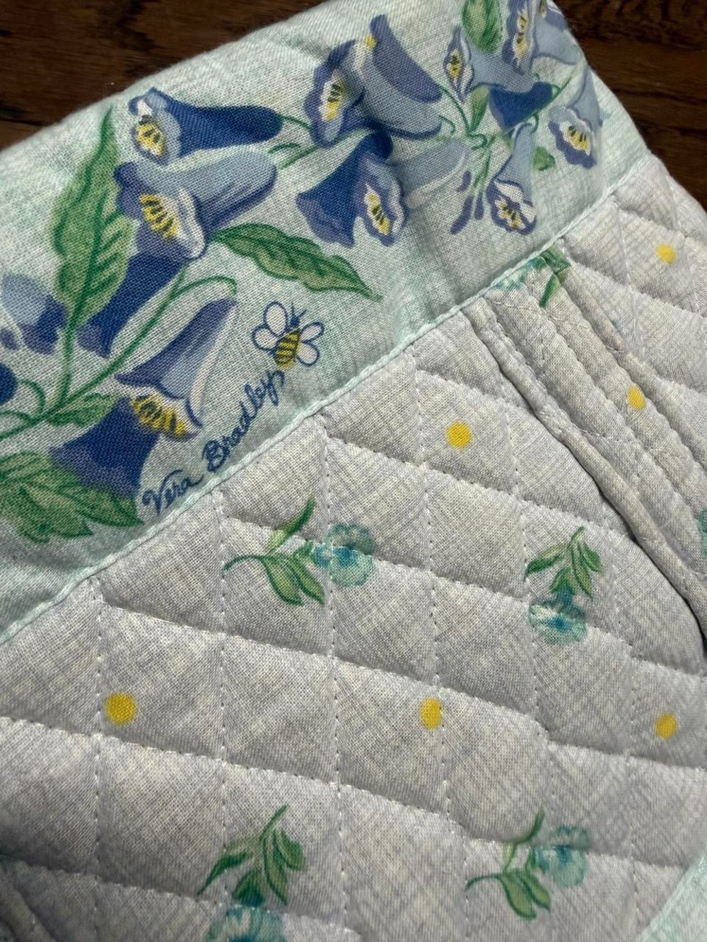 Rare Vintage Vera Bradley Watercolor Tote - Picture 3 of 6